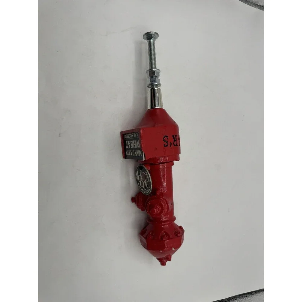 Uncle Bears Fire Hydrant Bear Tap Pull Interchangeable Bear Name BROKEN